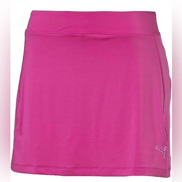 PUMA LADIES SOLID KNIT GOLF SKIRT C33 - Picture 1 of 5